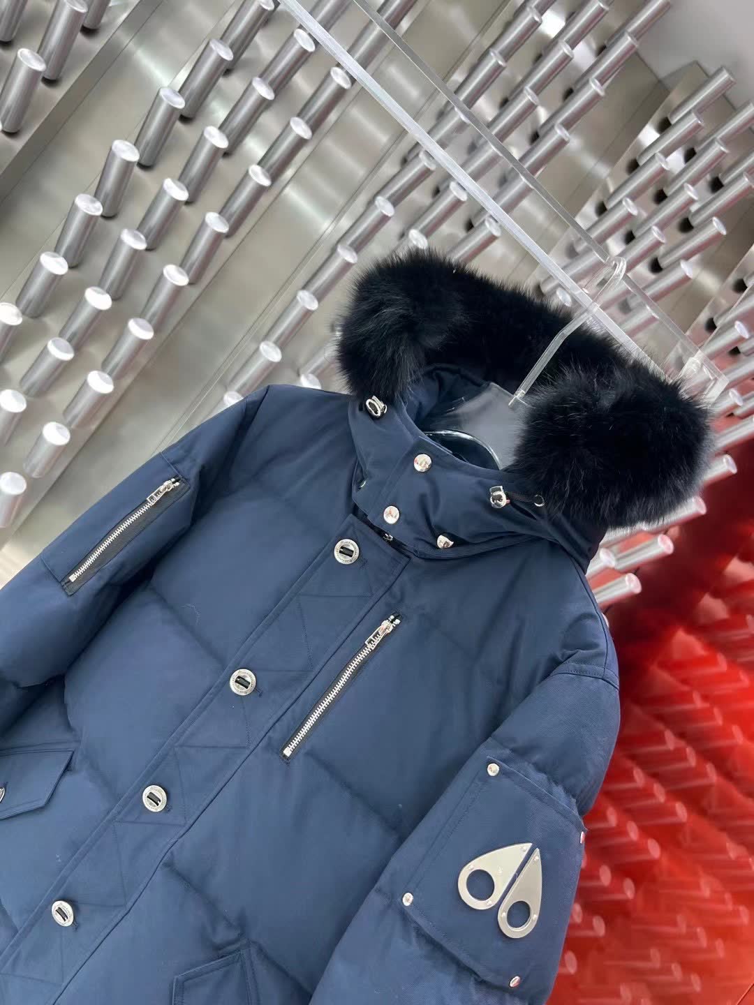 Moose Knuckles Hooded Down Jacket Moose Knuckles Hooded Down Jacket
